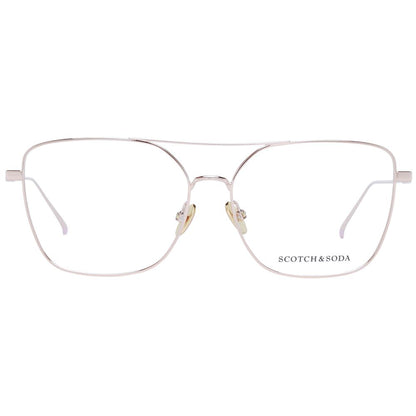 Gold Women Glasses Frame