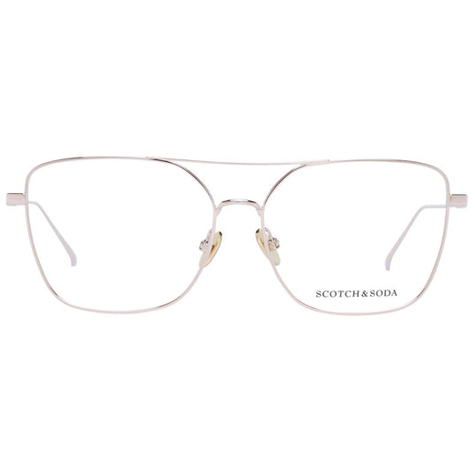 Gold Women Glasses Frame