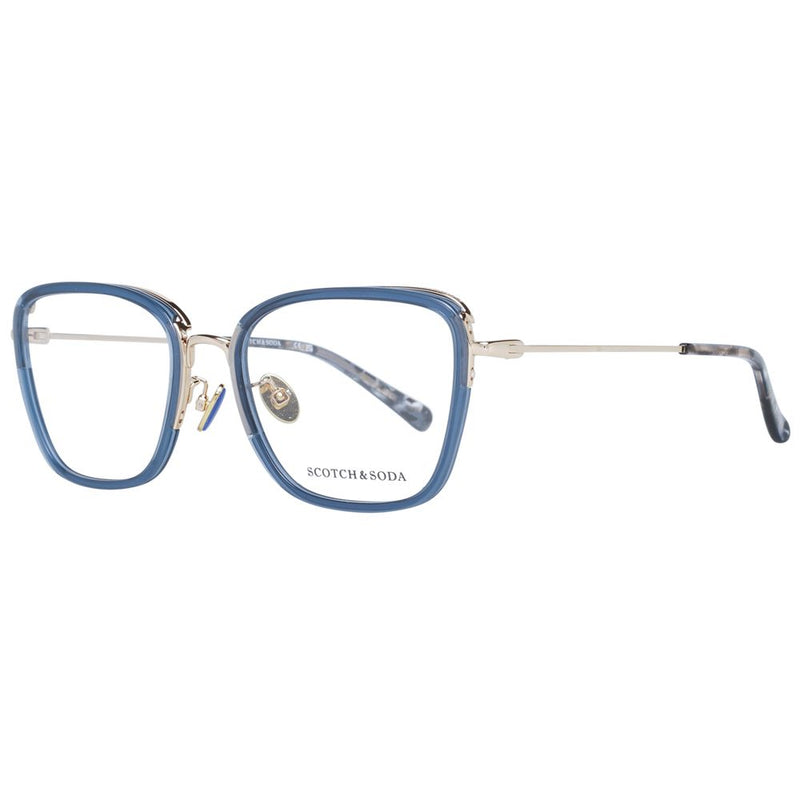 Blue Metal & Plastic Glasses (Frames)