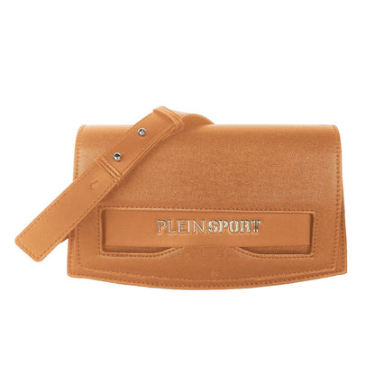 حقيبة كروس بودي نسائية من البولي إيثيلين باللون البني