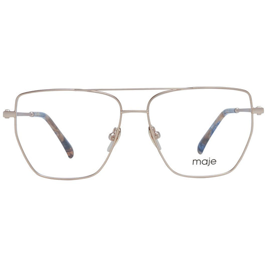 Gold Women Glasses Frame