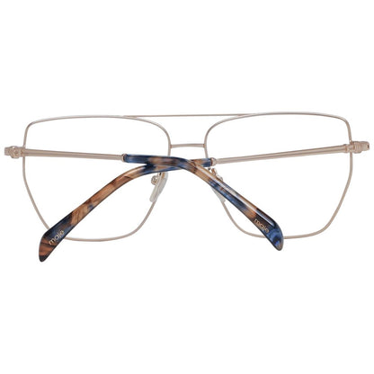 Gold Women Glasses Frame