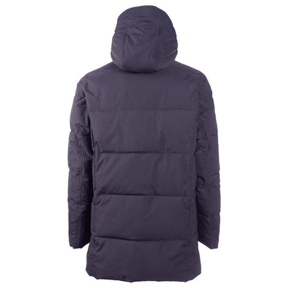 سترة رجالية من البوليستر باللون الأزرق