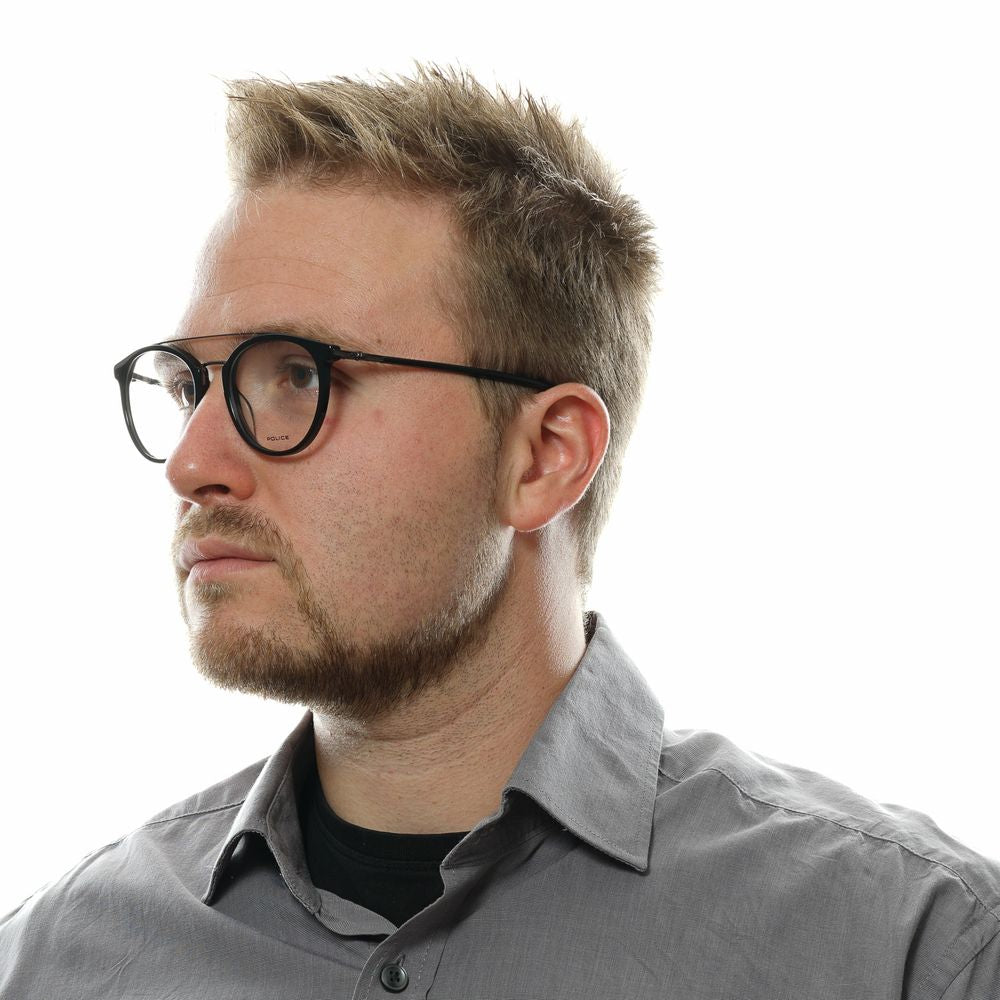 إطارات بصرية للرجال باللون الأسود