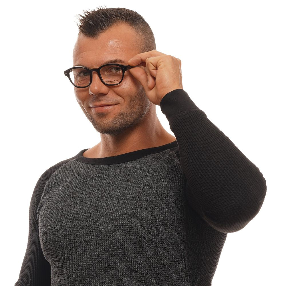 Brune optiske brillestel til mænd