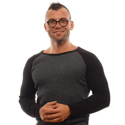 Brune optiske brillestel til mænd