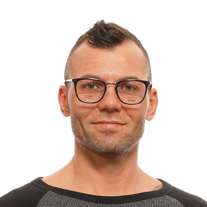 Brune optiske brillestel til mænd