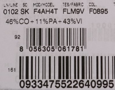 تنورة دانتيل مكرامية برتقالية