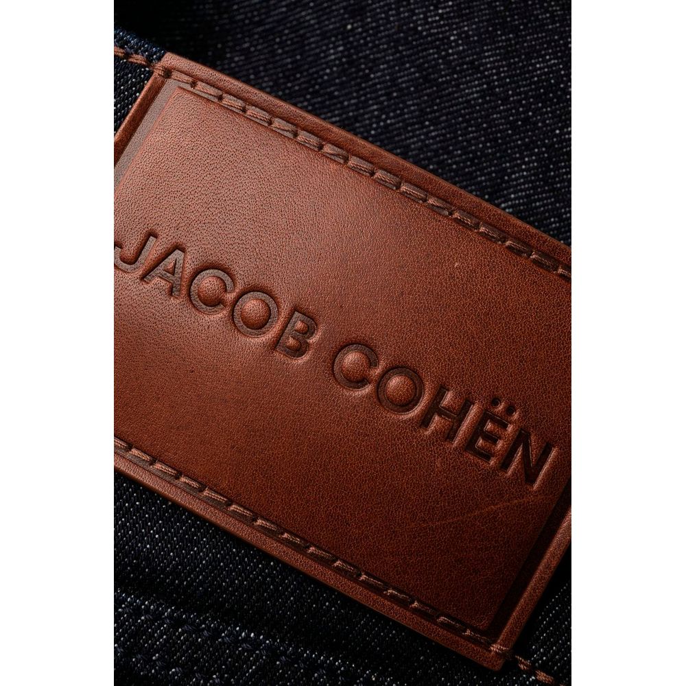 Blå bomulds herrejeans