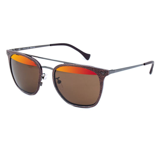 Brune metalsolbriller