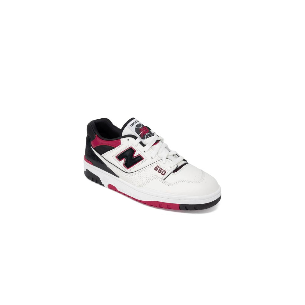 Rød lædersneaker