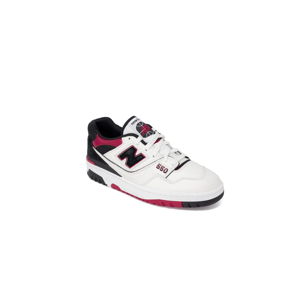 Rød lædersneaker