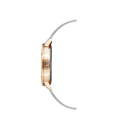 Silver Stainless Steel Dress Watch