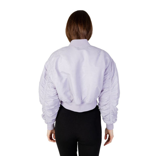 Purple Polyamide Bomber