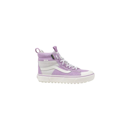 Lilla lædersneaker