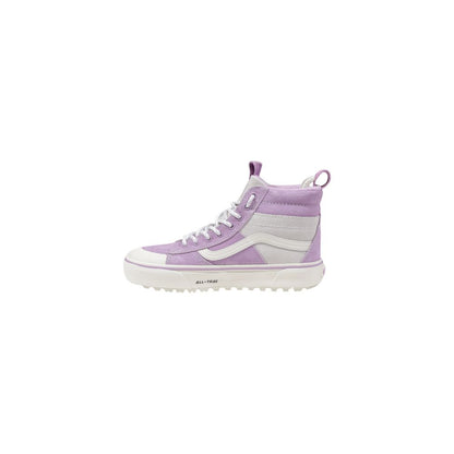 Lilla lædersneaker