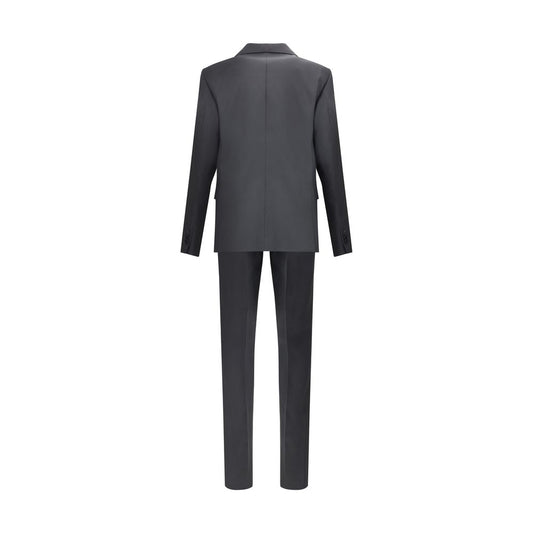 Black Fleece Wool Two-Piece Suit