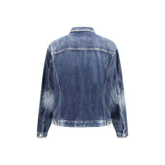 Blue Cotton Denim Jacket