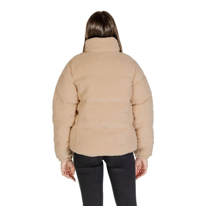 Beige Nylon Coat