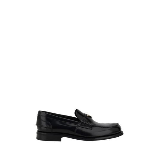 Trekantede loafers med plakette
