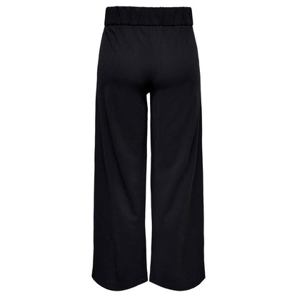 Black Polyester Pant