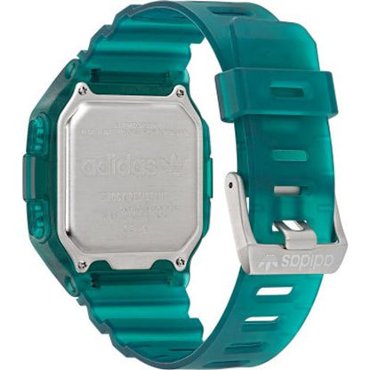 Green Resin Digital Watch