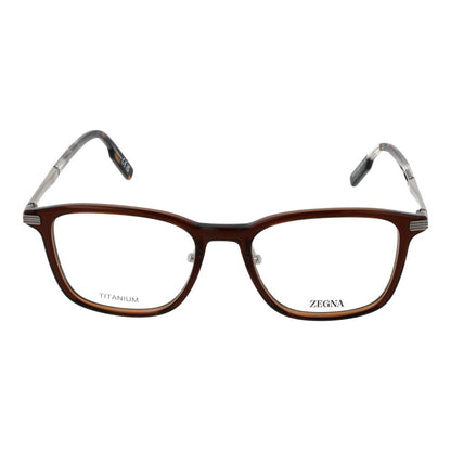 Brown Plastic & Titanium Glasses (Frames)