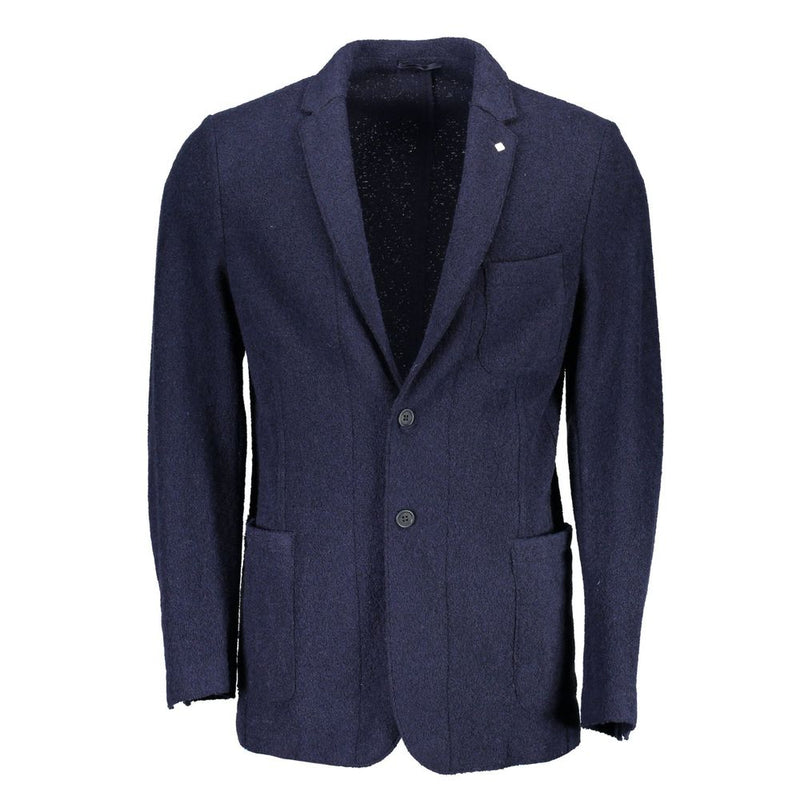 Blue Wool Blazer