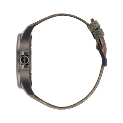 Bicolor Fabric Dress Watch