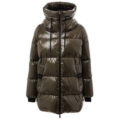 Green Polyamide Parka