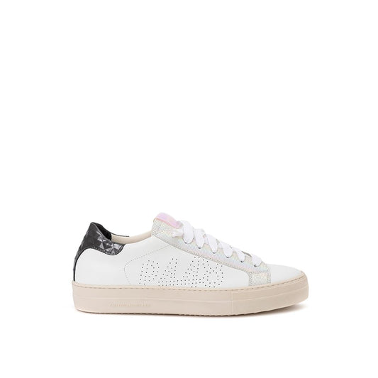 Løft dit sneaker-spil med helt hvide italienske læderskonkurrencer