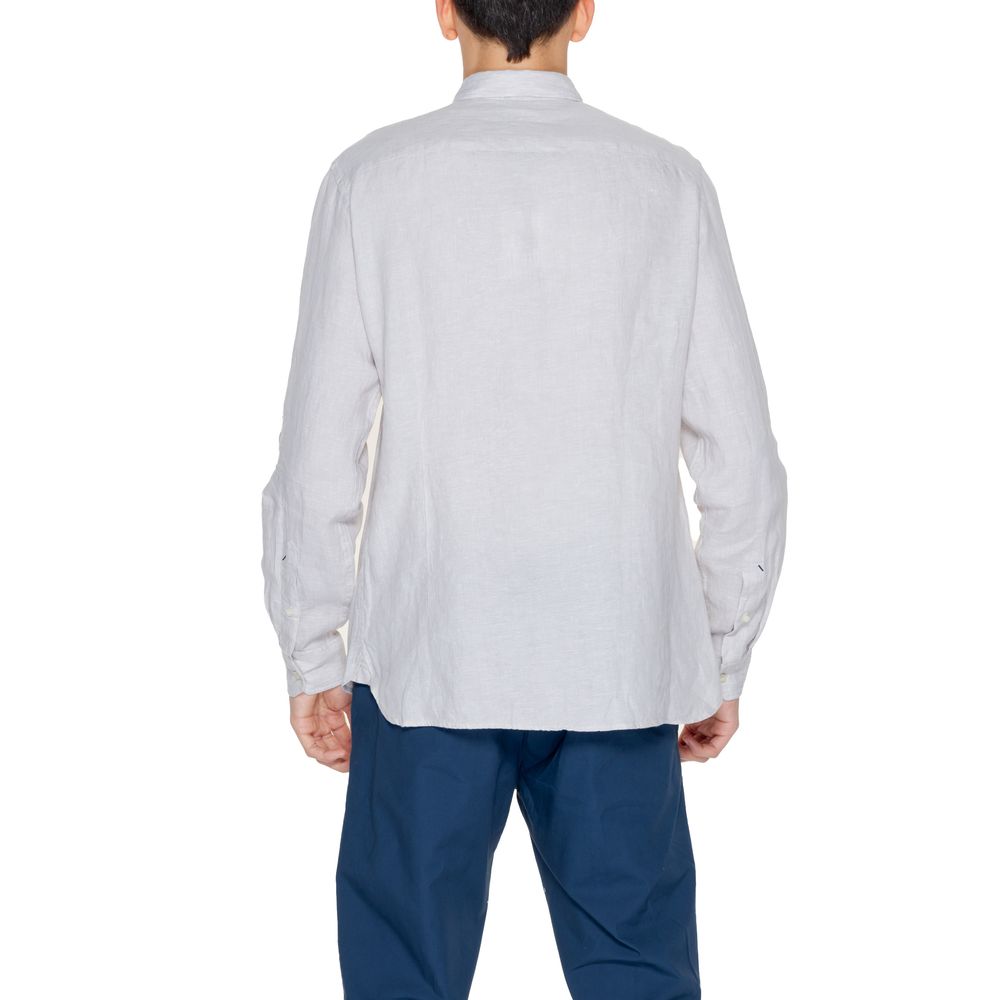 قميص كتان بيج