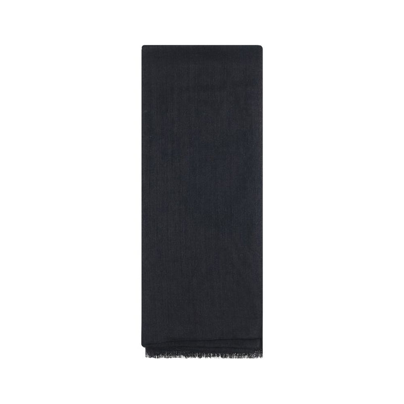 Black Cashmere Scarf