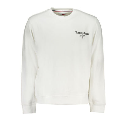 White Cotton Men Sweater