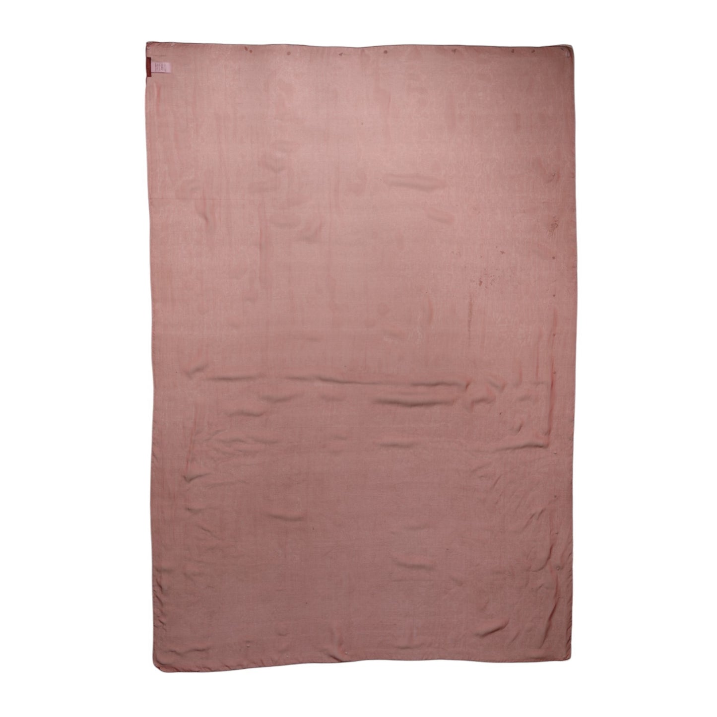 وشاح حريري أحمر مستطيل للنساء