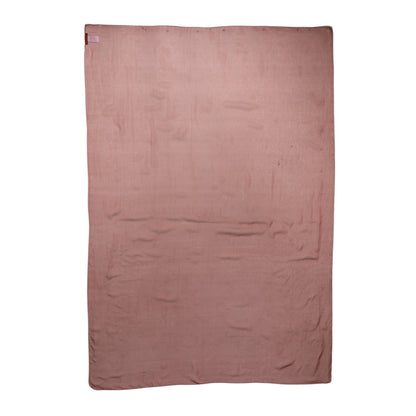 وشاح حريري أحمر مستطيل للنساء