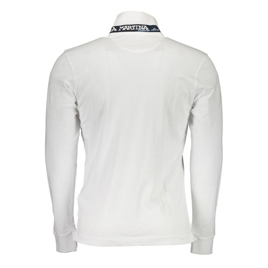 Elegant polo med slim fit og broderidetaljer