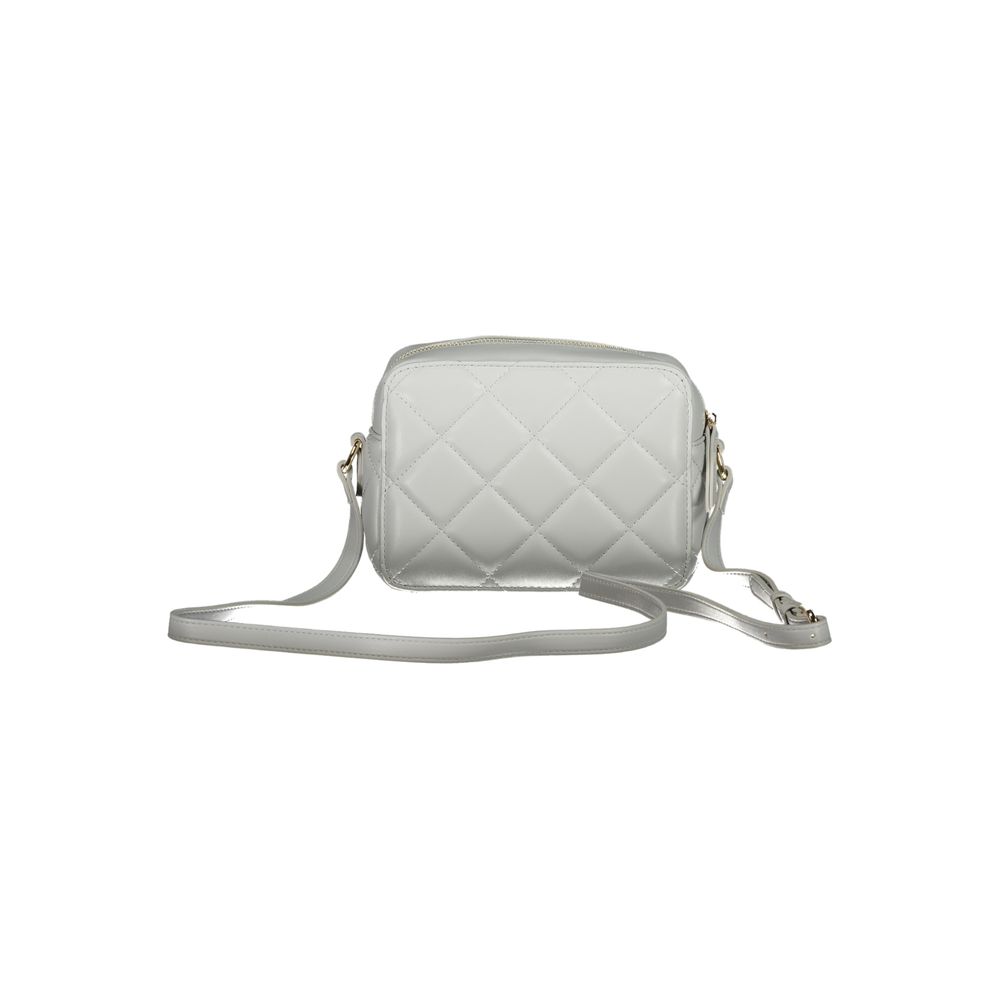 Gray Polyethylene Women Handbag