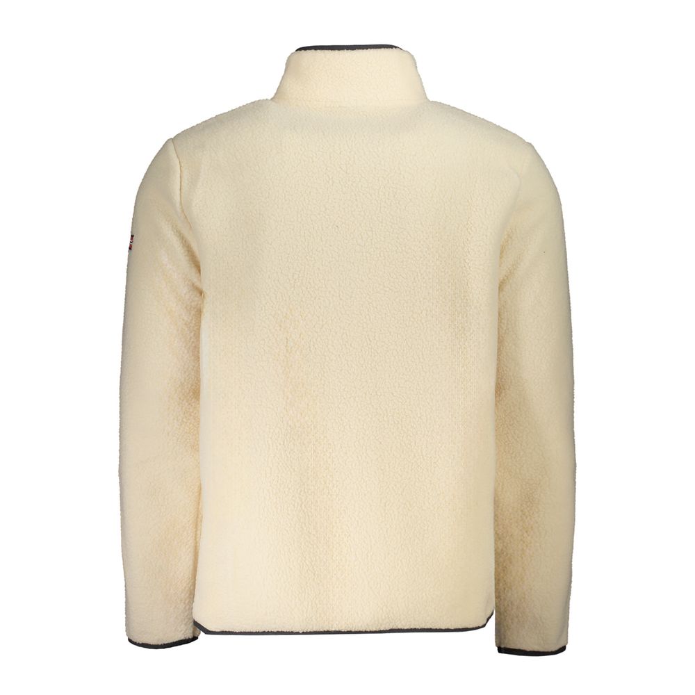 Beige polyester herretrøje