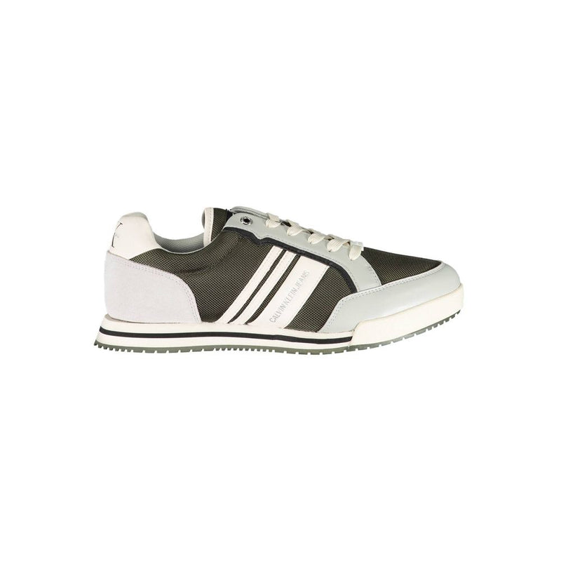 Green Polyester Sneaker