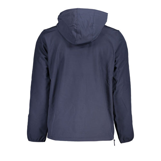 Elegant softshell-hættejakke i fed blå