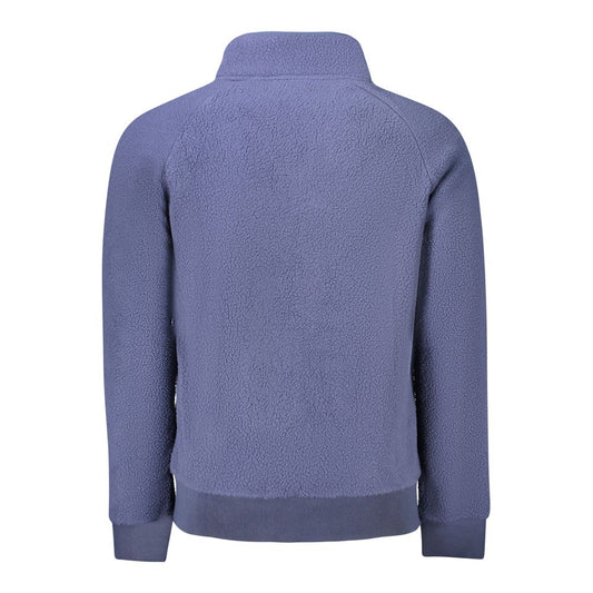 Blå polyester herrejakke