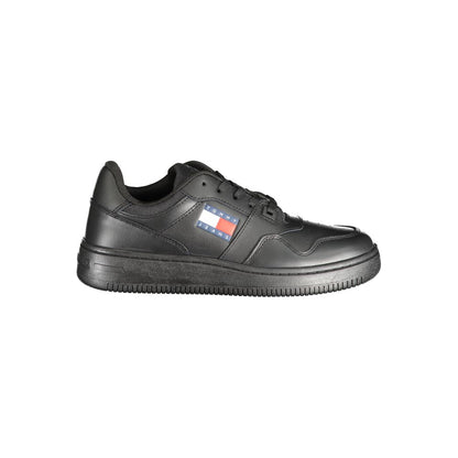Sort polyester-sneaker