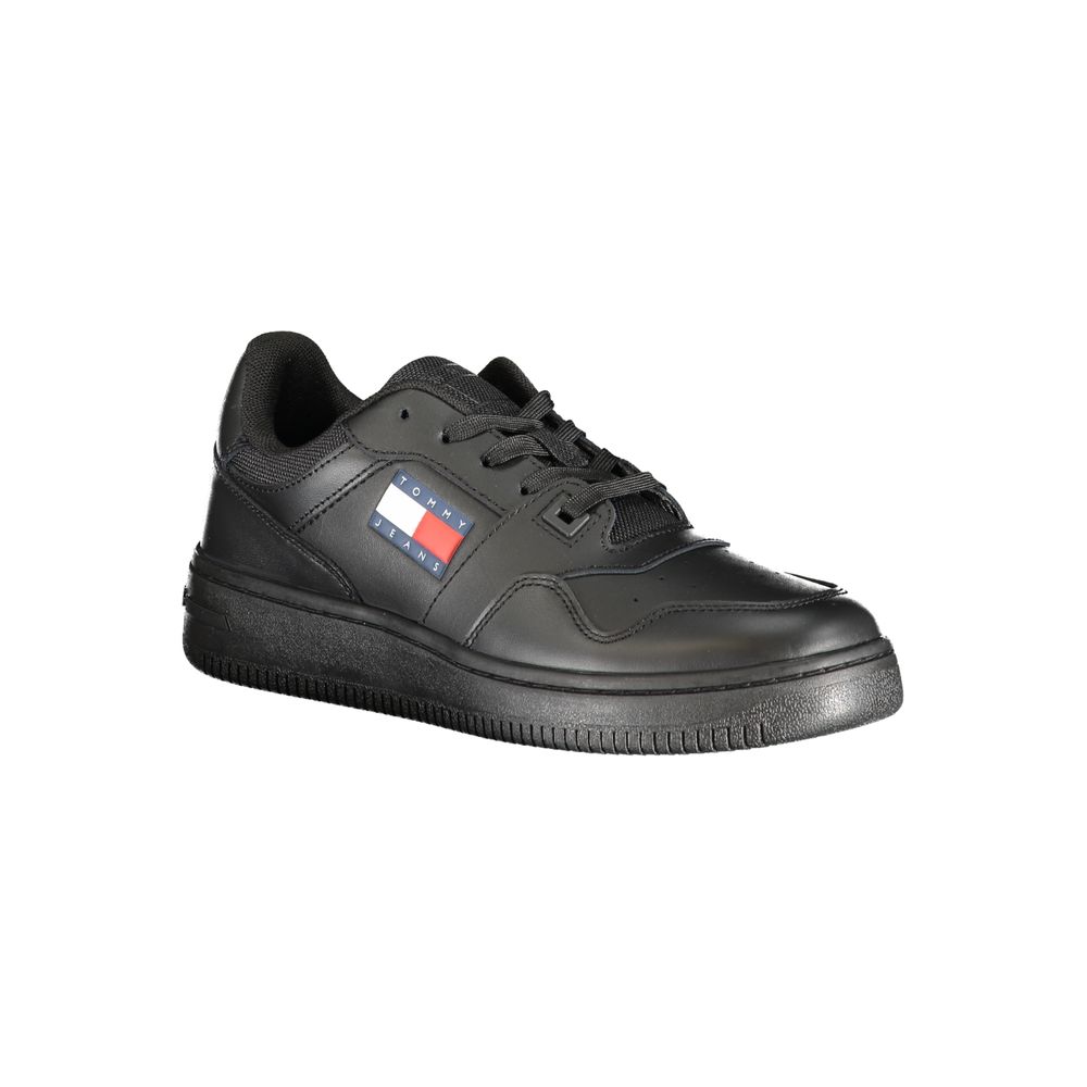 Sort polyester-sneaker
