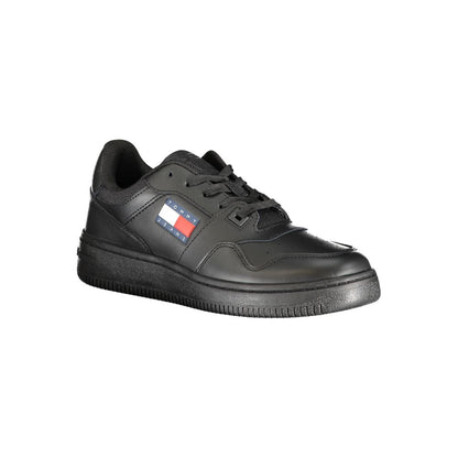 Sort polyester-sneaker