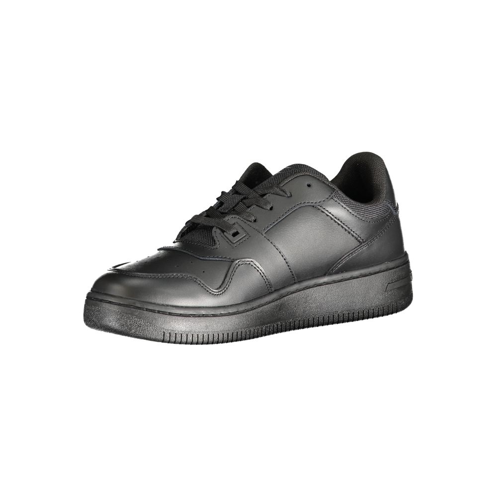 Sort polyester-sneaker