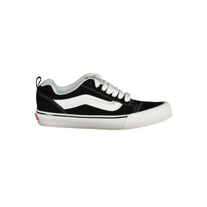 Black Polyester Sneaker
