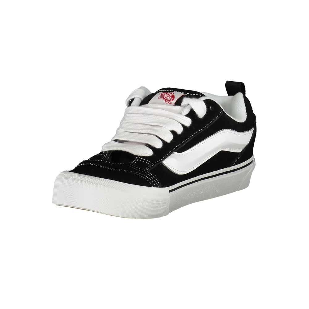 Black Polyester Sneaker