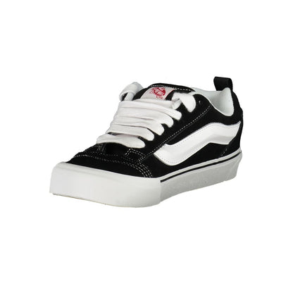 Black Polyester Sneaker
