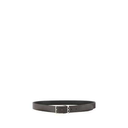 Black Calf Leather Bos Taurus Regular Belt